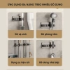 Móc Treo Cây Lau Dán Tường Siêu Chắc KC89 – Đa Năng Giữ Chổi, Treo Đồ 3