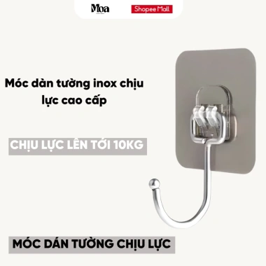 Móc Treo Cây Lau Dán Tường Siêu Chắc KC89 – Đa Năng Giữ Chổi, Treo Đồ