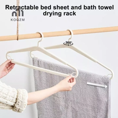 Móc treo chăn kính thiên văn KOQZM – Giá phơi quần áo cực dài, mở rộng, sấy quần áo dày, giá siêu ưu đãi 3