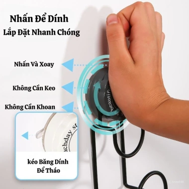 Móc Treo Chậu Nhà Tắm Hút Chân Không Không Khoan Đục SP412.326.371 Giá 32.000đ 2 Móc Treo Chậu Nhà Tắm Hút Chân Không Không Khoan Đục SP412.326.371 Giá 32.000đ 2