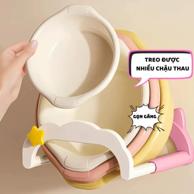 Móc Treo Chậu Nhà Tắm Hút Chân Không MC02 - Giá Treo Thau Chậu Home, 55.000 VND