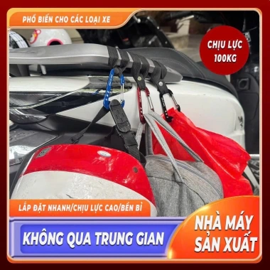 Móc Treo Chữ D LIBITU - Hợp Kim Bền, Treo Đồ & Mở Nắp Chai Xe Máy/Xe Đạp, 40.000 VND