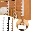 Móc treo cửa TOBE2 – 5 móc bền bỉ, không dấu vết, treo áo, túi, mũ, ví chỉ 26.400₫