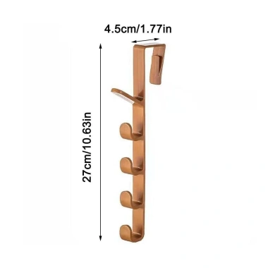 Móc treo cửa TOBE2 – 5 móc bền bỉ, không dấu vết, treo áo, túi, mũ, ví chỉ 26.400₫ 2