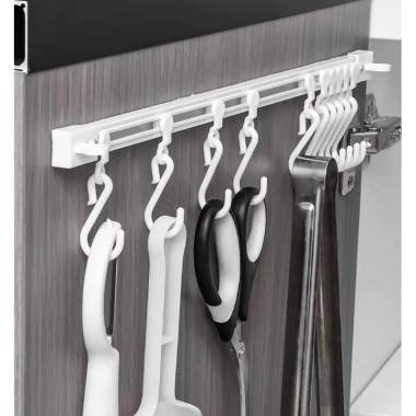 Móc Treo Đa Năng 10 Thanh Dán Tường – Giải Pháp Tiện Lợi Cho Nhà Bếp, Cánh Cửa, Đồ Dùng Đa Năng Chỉ 31.900₫ 9