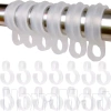 Móc treo đa năng 10/30/50 cái – Khóa chống trơn trượt, chống gió sấy, kẹp nhựa cố định quần áo gia đình