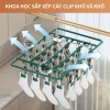 Móc treo đa năng 24 kẹp inox HLH - Đổ lót tất vớ, quần áo bền, giá 149k 7