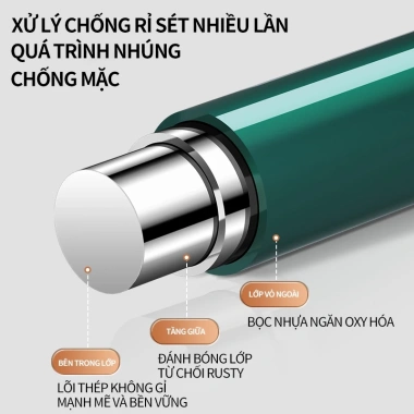 Móc treo đa năng 24 kẹp inox HLH - Đổ lót tất vớ, quần áo bền, giá 149k 9