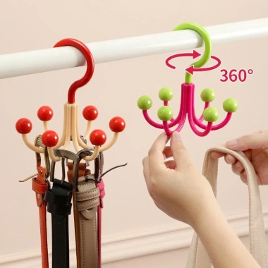Móc treo đa năng 6 chấu xoay 360° - Phơi quần áo, lót, tất vớ - 15.000₫ 9 Móc treo đa năng 6 chấu xoay 360° - Phơi quần áo, lót, tất vớ - 15.000₫ 9