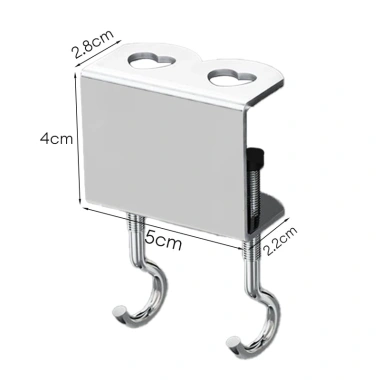 Móc treo đa năng bên hông bàn làm việc - Đựng ba lô, giá để bình nước, chịu lực tốt, 17.170₫ 10 Móc treo đa năng bên hông bàn làm việc - Đựng ba lô, giá để bình nước, chịu lực tốt, 17.170₫ 10