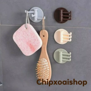 Móc Treo Đa Năng Chìa Khóa & Đồ Nhà Bếp: Tiết Kiệm Không Gian, Giá Chỉ 16.000 VND