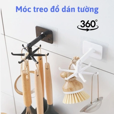 Móc Treo Đa Năng Chìa Khóa & Đồ Nhà Bếp: Tiết Kiệm Không Gian, Giá Chỉ 16.000 VND 2