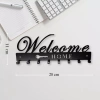 Móc treo đa năng dán tường nghệ thuật sơn tĩnh điện chữ Welcome A20 - Giá chỉ 77.000 VND 2