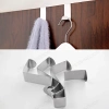 Móc treo đa năng Inox 304 hình Z – Thép không gỉ, treo áo khoác, đồ bếp, gắn cửa tủ 4