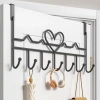 Móc treo đa năng inox 7 móc thép không gỉ sau cửa - Tiện lợi, giá chỉ 29.900 2