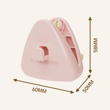 Móc Treo Đa Năng Kẹp Bảo Quản Quần Áo - Sấy, Di Động, Du Lịch, Không Dấu Vết, Giá 37.400₫