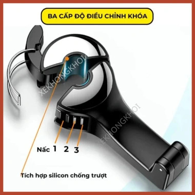 Móc treo đa năng kiêm giá đỡ điện thoại cho ghế ô tô, xe hơi - cao cấp, chắc chắn, nhiều màu, giảm 20%