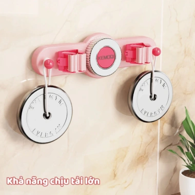 Móc Treo Đa Năng LIKE MTC03 - Kẹp Chổi, Cây Lau, Hút Chân Không, Giá chỉ 75.000đ