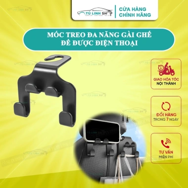 Móc treo đa năng ô tô – treo áo, điện thoại, đồ dùng, chỉ 29.000₫