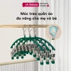 Móc treo đa năng ohBabyo 10 kẹp cho bé, trẻ em & người lớn, chống gió - giá 36.000 VND