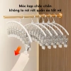 Móc treo đa năng ohBabyo 10 kẹp cho bé, trẻ em & người lớn, chống gió - giá 36.000 VND 5
