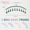 Móc treo đa năng ohBabyo 10 kẹp cho bé, trẻ em & người lớn, chống gió - giá 36.000 VND 7