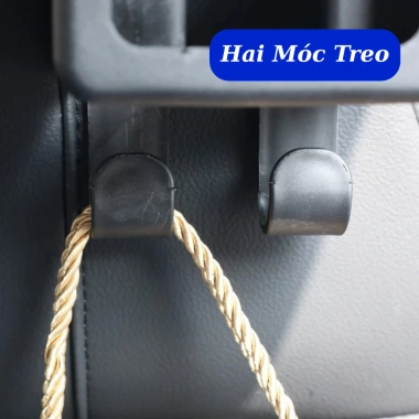 Móc Treo Đa Năng Sau Ghế Ô Tô – Giá Đỡ Cốc & Điện Thoại Nhỏ Gọn, Chỉ 27.300₫ 4