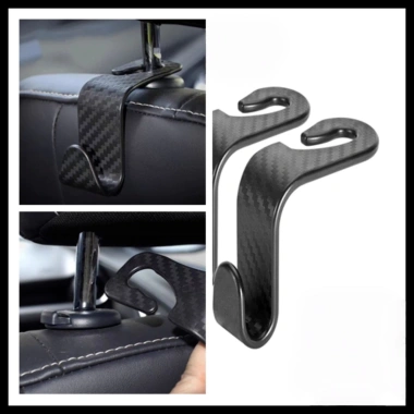Móc Treo Đa Năng Sợi Carbon Gắn Lưng Ghế Xe Hơi Tiện Dụng Giá 19.404 VND Giảm Từ 24.449 VND 2 Móc Treo Đa Năng Sợi Carbon Gắn Lưng Ghế Xe Hơi Tiện Dụng Giá 19.404 VND Giảm Từ 24.449 VND 2