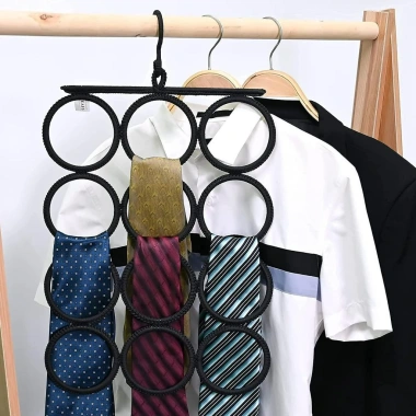 Móc treo đa năng thủ công Châu Âu – trang trí nhà, cà vạt, thắt lưng, vòng cổ – 30.000₫