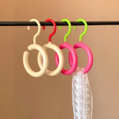 Móc Treo Đa Năng Xoay 360 - Tiết Kiệm Không Gian, Treo Mũ, Khăn Túi Xách - Chỉ 25.000 VND
