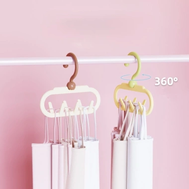 Móc Treo Đa Năng Xoay 360 - Tiết Kiệm Không Gian, Treo Mũ, Khăn Túi Xách - Chỉ 25.000 VND