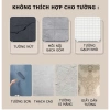 Móc Treo Dán Tường Hút Chân Không Đa Năng - Không Khoan, Dễ Dán, Giá 25.000₫