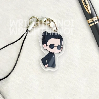 Móc treo, dây đeo, móc khóa acrylic Jujutsu Kaisen Gojo Satoru chibi cute - Trang trí ba lô, giảm giá 12.500₫ 7