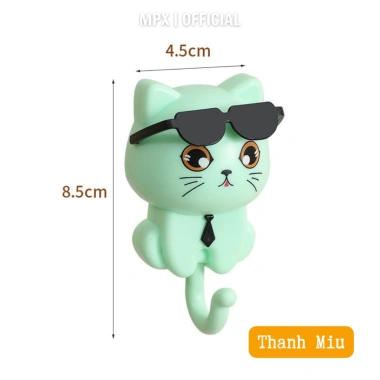 Móc treo decor Mèo cute - Treo túi thơm, trang trí bàn làm việc, nhà tắm, giá chỉ 28.999đ 10 Móc treo decor Mèo cute - Treo túi thơm, trang trí bàn làm việc, nhà tắm, giá chỉ 28.999đ 10