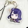 Móc treo điện thoại, dây đeo acrylic Raiden Genshin Impact chibi cute 14.5k