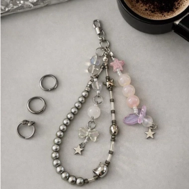Móc Treo Điện Thoại Pastel Butterfly - Móc Khoá Xinh Xắn, Giá Chỉ 50.000₫ 2 Móc Treo Điện Thoại Pastel Butterfly - Móc Khoá Xinh Xắn, Giá Chỉ 50.000₫ 2