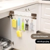 Móc treo đồ 6 móc dán tường inox chắc chắn Dotina MTD05 - Giá 39.000 VND 6