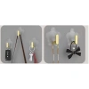 Móc treo đồ acrylic trong suốt hình ngôi sao đa năng không để lại dấu vết - 50.000₫ 5