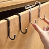 Móc treo đồ chữ U thép không gỉ 304 - Gắn sau cửa bếp/tắm, tiện lợi, chỉ 18.000₫