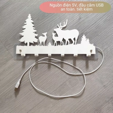 Móc treo đồ đa năng dán tường Hươu Đón Bình Minh A15–Không khoan, chỉ 84.000₫ 3 Móc treo đồ đa năng dán tường Hươu Đón Bình Minh A15–Không khoan, chỉ 84.000₫ 3