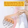 Móc treo đồ đa năng gỗ 8 móc, 2 dây xoay 360° - Treo lót, khăn, thắt lưng, cà vạt, tiện dụng, chỉ 11.899₫ 7