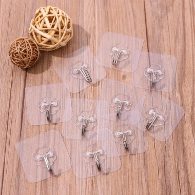 Móc treo đồ đa năng hút chân không Dollyhouse - Không cần khoan, chịu lực, di động, tái sử dụng nhiều lần