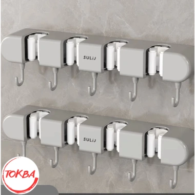 Móc treo đò dán tường đa năng cao cấp - Thiết kế chắc chắn, giá chỉ 85.000 VND