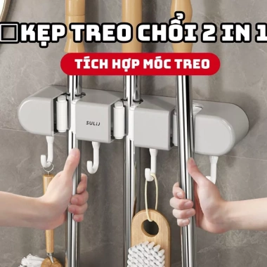 Móc treo đò dán tường đa năng cao cấp - Thiết kế chắc chắn, giá chỉ 85.000 VND