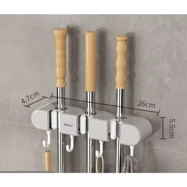 Móc treo đò dán tường đa năng cao cấp - Thiết kế chắc chắn, giá chỉ 85.000 VND