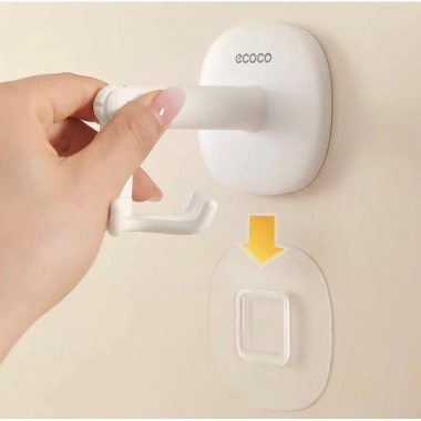 Móc treo đồ dán tường ECOCO 360 độ xoay đa năng, chịu lực tốt, giảm giá 59.000 VND