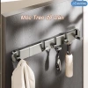 Móc treo đồ dán tường không khoan – Vô hình, gập lại, nhà bếp, nhà tắm, quần áo – 120.750 VND