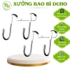 Móc Treo Đồ Hình Chữ S Đôi Thép Không Gỉ – Inox Tiện Dụng Giá Xưởng 40k