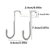 Móc Treo Đồ Hình Chữ S Đôi Thép Không Gỉ – Inox Tiện Dụng Giá Xưởng 40k 4