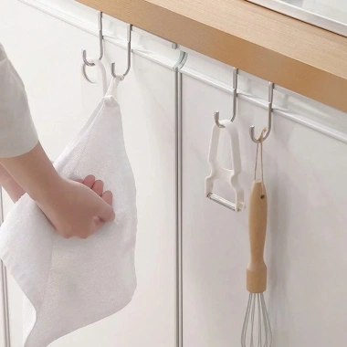 Móc Treo Đồ Hình Chữ S Đôi Thép Không Gỉ – Inox Tiện Dụng Giá Xưởng 40k